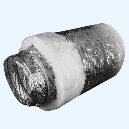 ISOBFA 356*10 м Ballu гибкий теплоизолированный воздуховод из металлизированной полиэфирной ленты